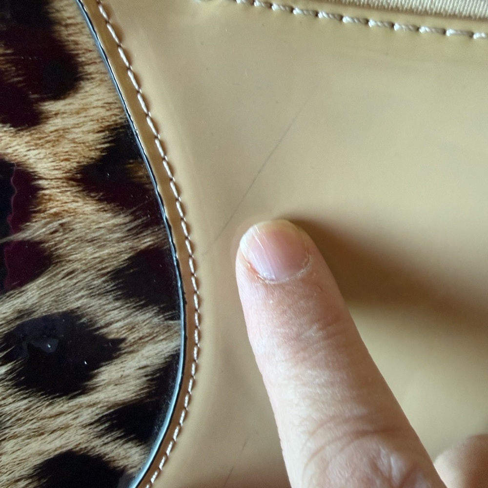 Michael Kors Brown and Leopard Print Satchel - Picture 9 of 9